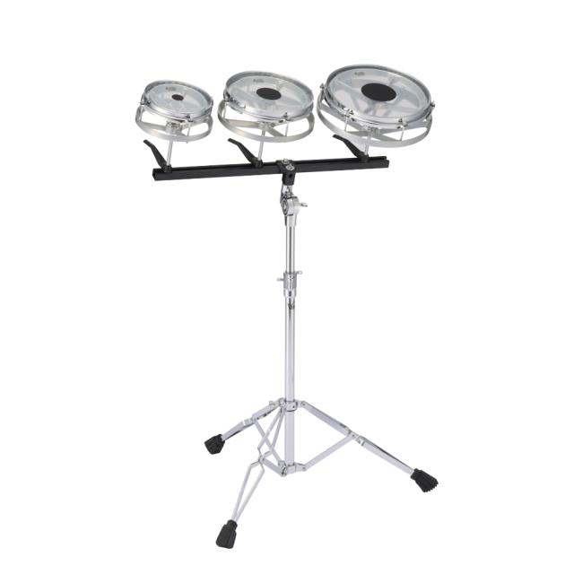 REMO レモ ROTO TOM SET BL-0680-00 6” 8” 10” スタンド付き 3点セット