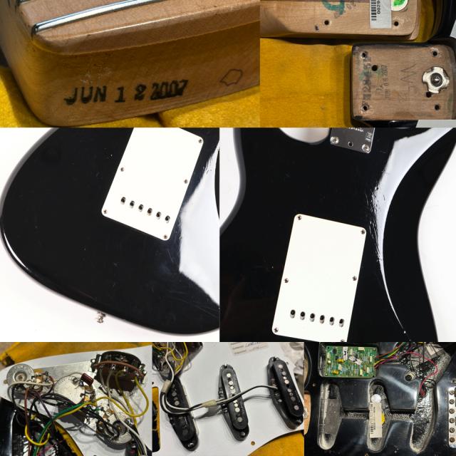 中古 エレキギター Fender Eric Clapton Stratocaster Maple Fingerboard Black 2007年製 Blackie_7