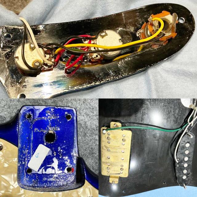 【中古】Squier by Fender スクワイヤー CYCLONE メタリックブルー サイクロン エレキギター_1