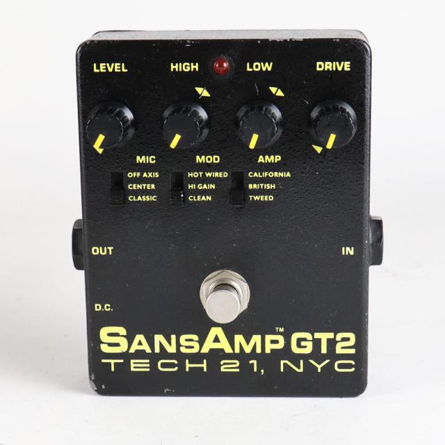 【中古】 TECH21 SansAmp GT2 アンプシミュレーター ギターエフェクター