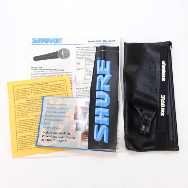 【中古】 マイク ダイナミックマイク ボーカル用 SHURE SM58 シュアー 58 ゴッパ シュア_5