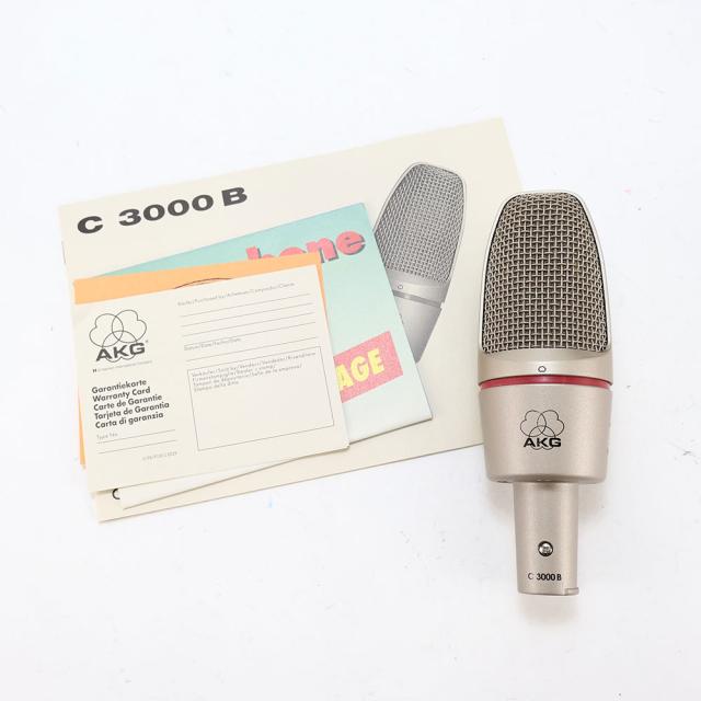 【中古】 マイク  コンデンサーマイク AKG C3000B アーカーゲー  アカゲ オーストリア製