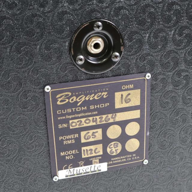 【中古】 ギターアンプスピーカー Bogner Custom Shop 112C 16オーム仕様 Celestion G12 Alnico Creamスピーカー搭載_4