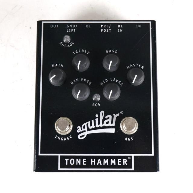 【中古】 ベースプリアンプ DI アギュラー AGUILAR TONE HAMMER ダイレクトボックス プリアンプ