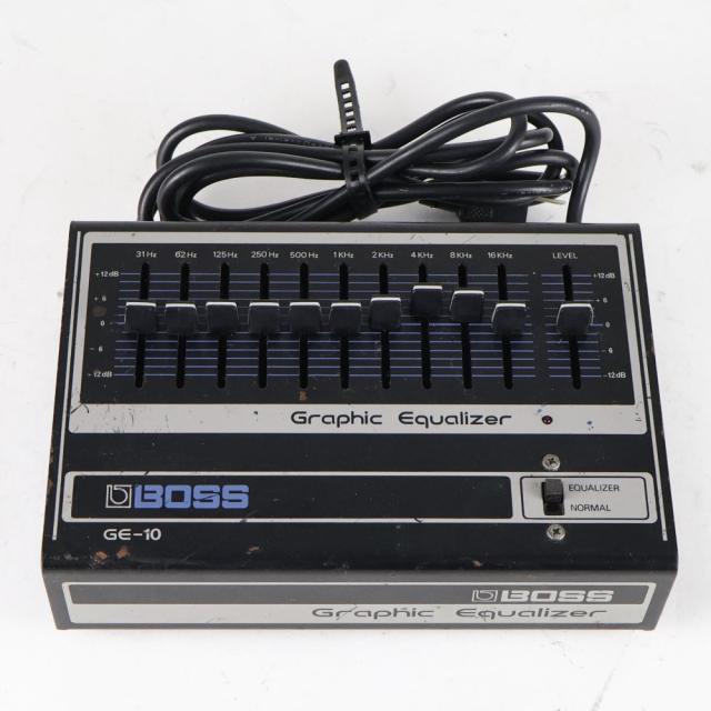 【中古】 BOSS ボス GE-10 10バンドグラフィックイコライザー