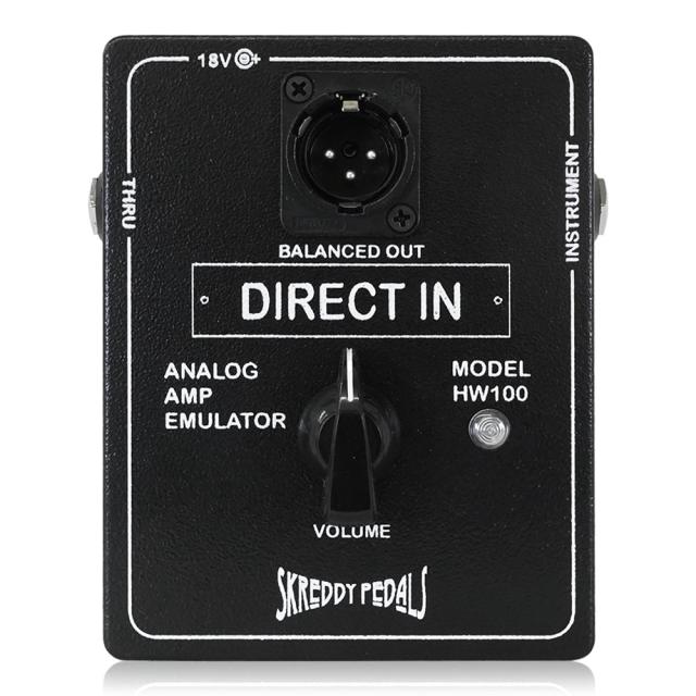 Skreddy Pedals スクレディペダルズ Direct In アンプシミュレーター内蔵ダイレクトボックス エフェクター 43,043円