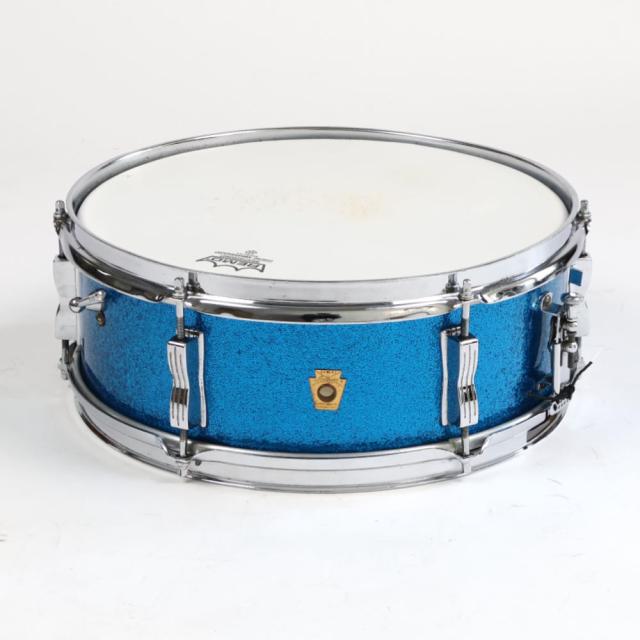【中古】 スネアドラム ラディック Ludwig 491 Pioneer SPARKLING BLUE PEARL 14x5 45,045円