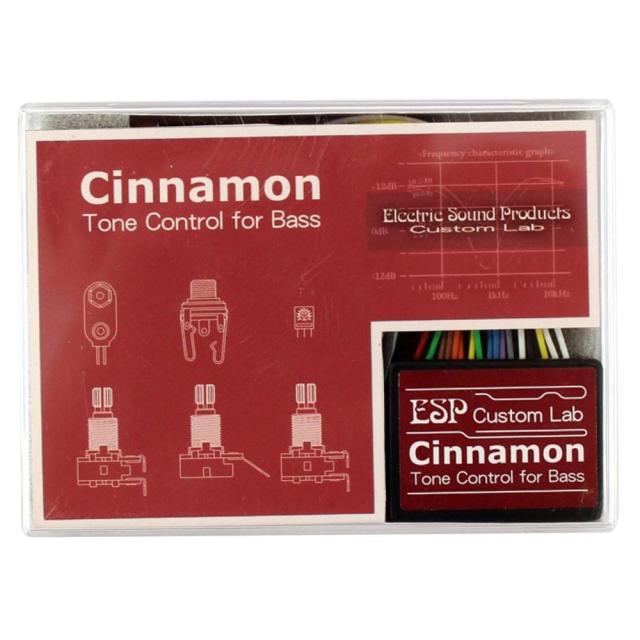 ベース ESP CINNAMON ESP CINNAMON/BASS 3BAND EQ ACTIVE CIRCUIT ベースプリアンプ