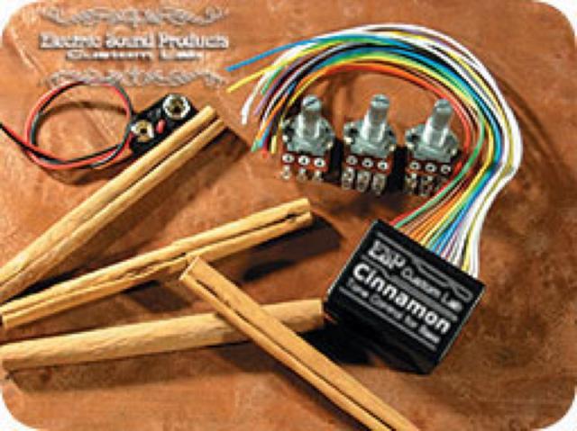 ベース ESP CINNAMON ESP CINNAMON/BASS 3BAND EQ ACTIVE CIRCUIT ベースプリアンプ