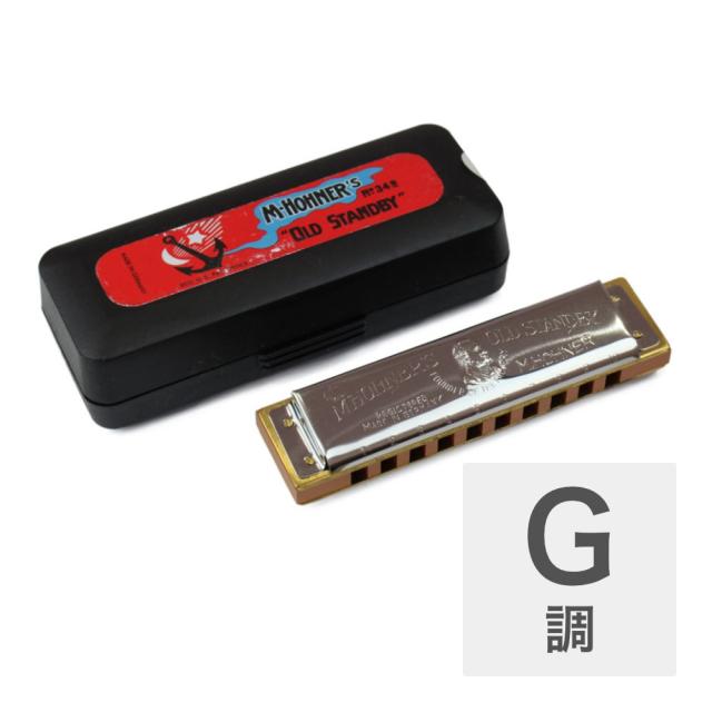 ホーナー ハーモニカ G調 HOHNER Old Standby/G 10ホールハーモニカ ブルースハープ ブルースハーモニカの通販はハーモニカ
