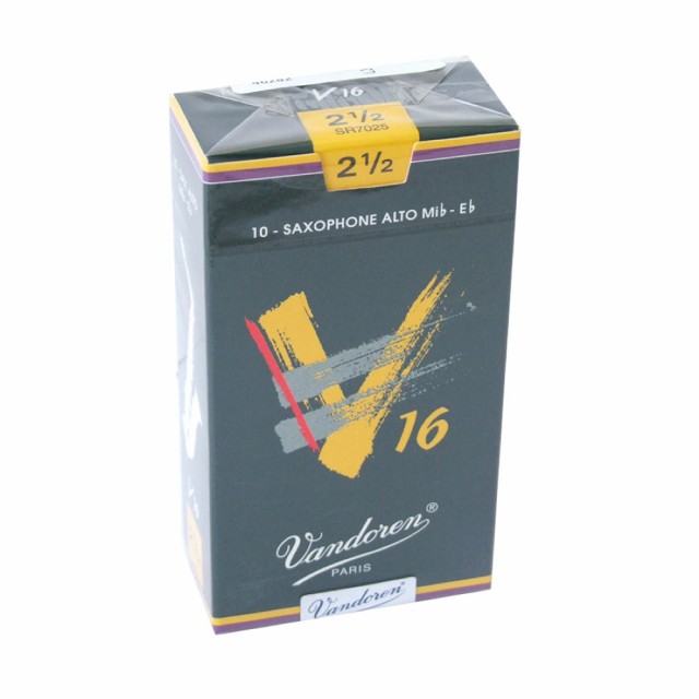 Vandoren SR7025 V16 [2.5] アルトサックスリードの通販は
