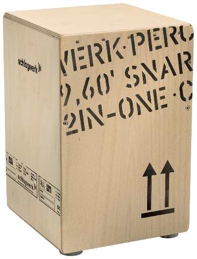 Schlagwerk Percussion SR-CP403 2inOne Snare Cajon Medium カホン