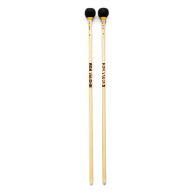 Ron Vaughn RVN-MBM2R Medium Block Mallets ウッドブロックマレット