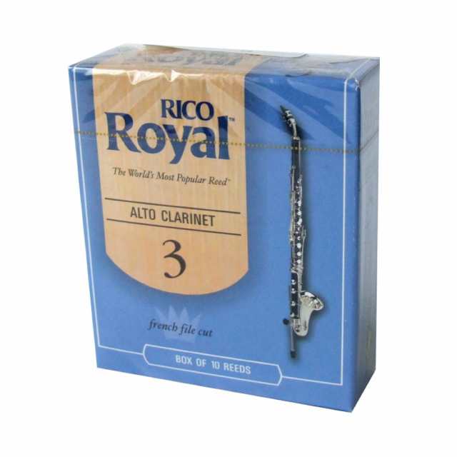 D'Addario Woodwinds RICO LRICRYALCL3 リコ・ロイヤル アルト