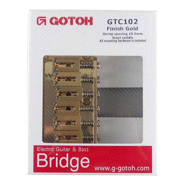 GOTOH GTC102-GG ブリッジ ゴールド