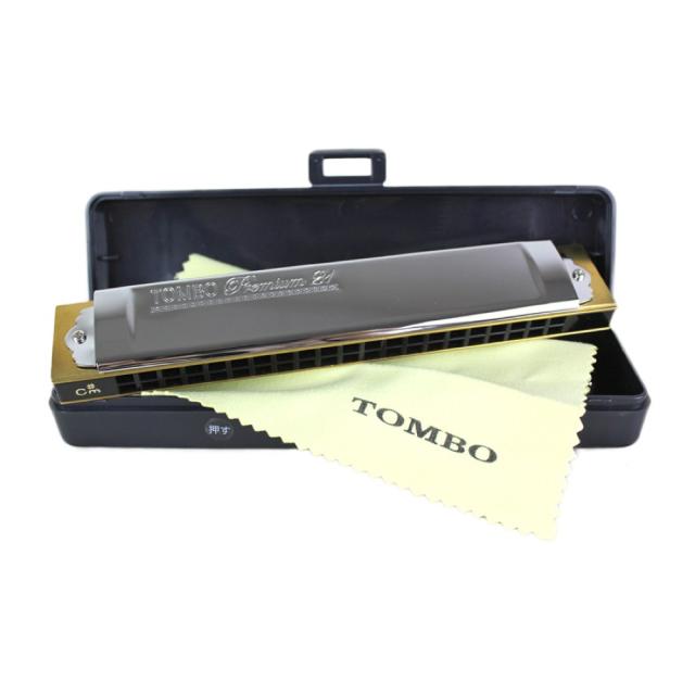TOMBO NO.3521 C♯m プレミアム21 複音ハーモニカ21穴の通販は