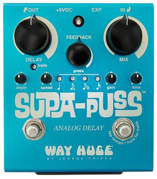 WAY HUGE WHE-707 SUPA-PUSS ANALOG DELAY ギターエフェクター
