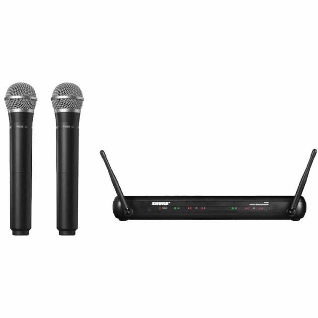 SHURE SVX288/PG58 デュアルボーカルワイヤレスシステム