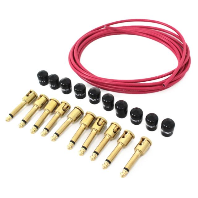 GEORGE LS EFFECTS BOARD KIT V.RED W/GOLD ケーブル＋プラグセットの通販はパーツ・弦・アクセサリー