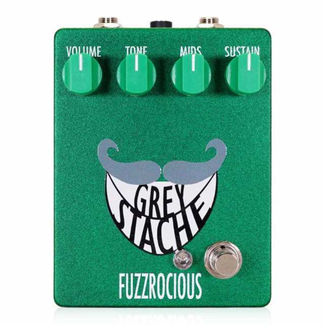 Fuzzrocious Pedals Grey Stache ファズ エフェクター