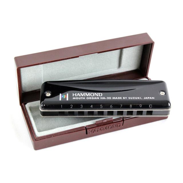 スズキ SUZUKI HA-20 B HAMMOND 10穴ハーモニカの通販は 5,311円