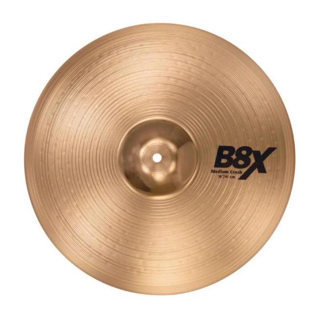セイビアン シンバル クラッシュ 16インチ SABIAN B8X-16MC B8X MEDIUM