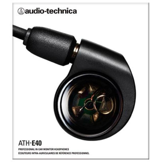 オーディオテクニカ AUDIO-TECHNICA ATH-E40 ダイナミック型 インナーイヤーヘッドホン_1