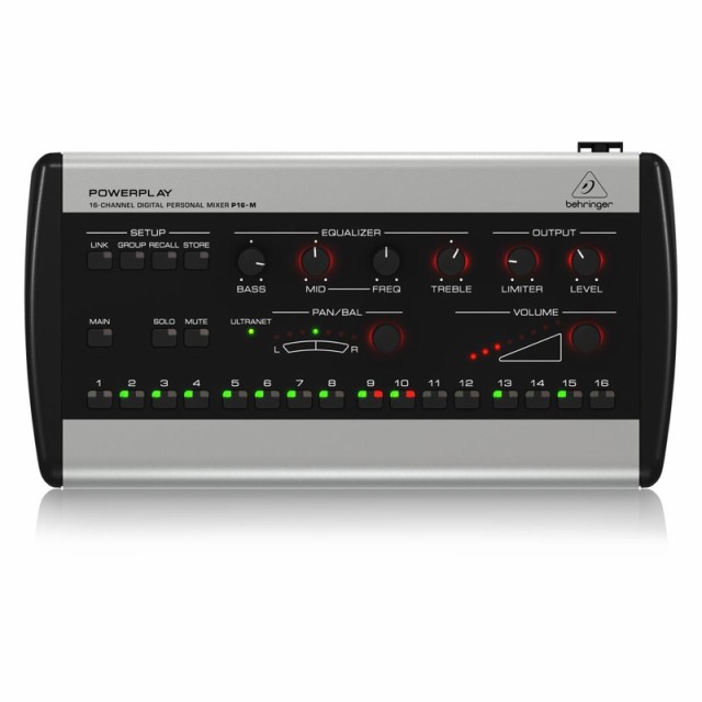 Behringer P16-M POWERPLAY デジタルパーソナルミキサー - 配信機器