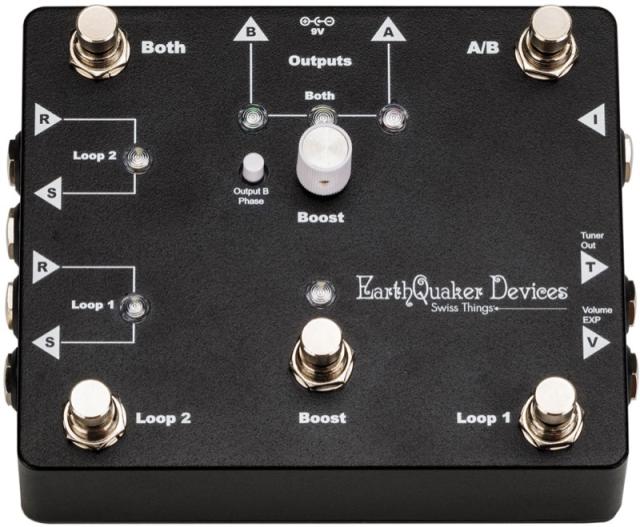 EarthQuaker Devices アースクエイカーデバイセス EQD Swiss Things エフェクトループ スイッチャー_3