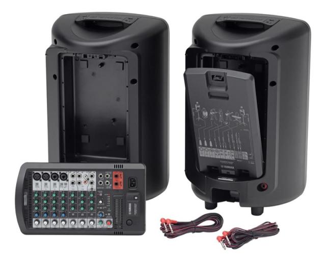 YAMAHA STAGEPAS 600BT 専用スピーカーカバー付きセット_3
