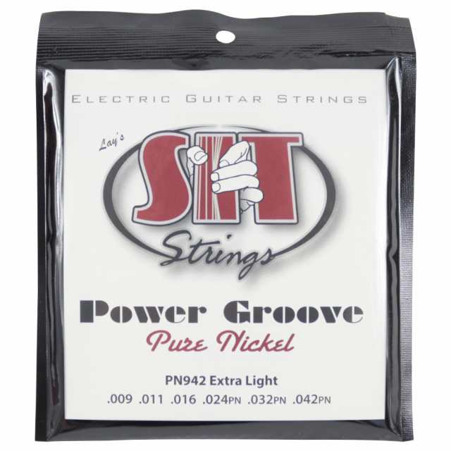 SIT STRINGS PN942 EXTRA LIGHT POWER GROOVE エレキギター弦×6セット