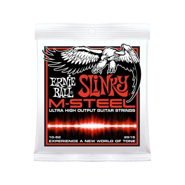 アーニーボール ERNIE BALL 2915 M-Steel Skinny Top Heavy Bottom エレキギター弦×3セットの通販は