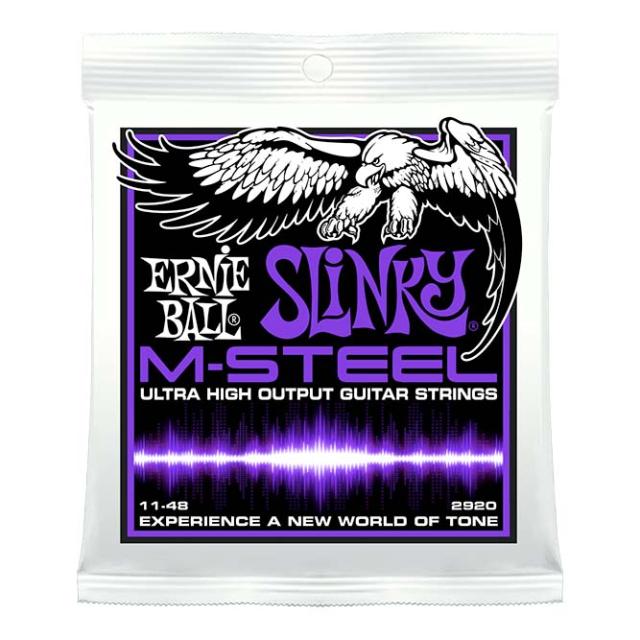 アーニーボール ERNIE BALL 2920 M-Steel Power Slinky エレキギター弦
