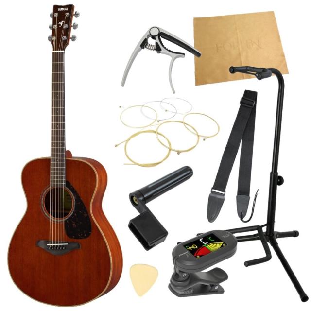 ヤマハから始める！大人のアコギ入門セット YAMAHA FS850 NT アコースティックギター 9点セットの通販は 48,230円