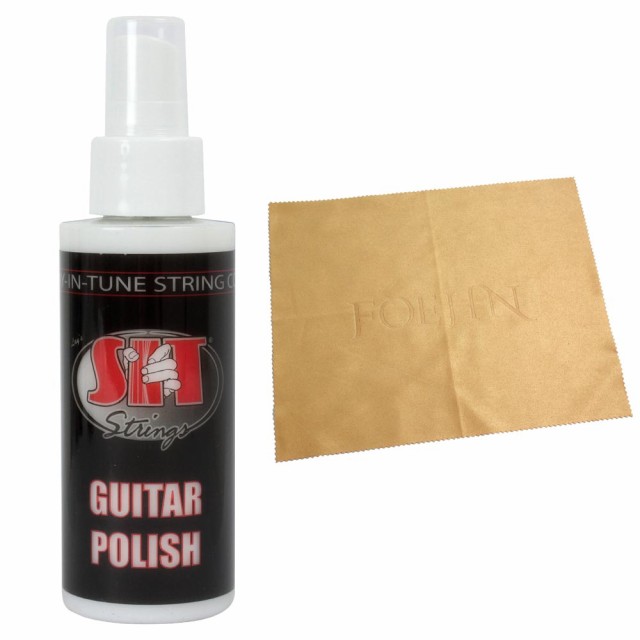 SIT STRINGS PREMIUM GUITAR POLISH GP-4 ギターポリッシュ FOEHN FGC2429 ギタークロス  メンテナンスセット｜au PAY マーケット