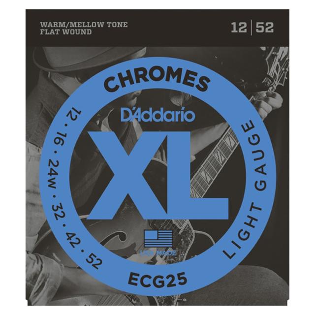 ダダリオ D’Addario ECG25 フラットワウンド エレキギター弦×5セット 9,800円