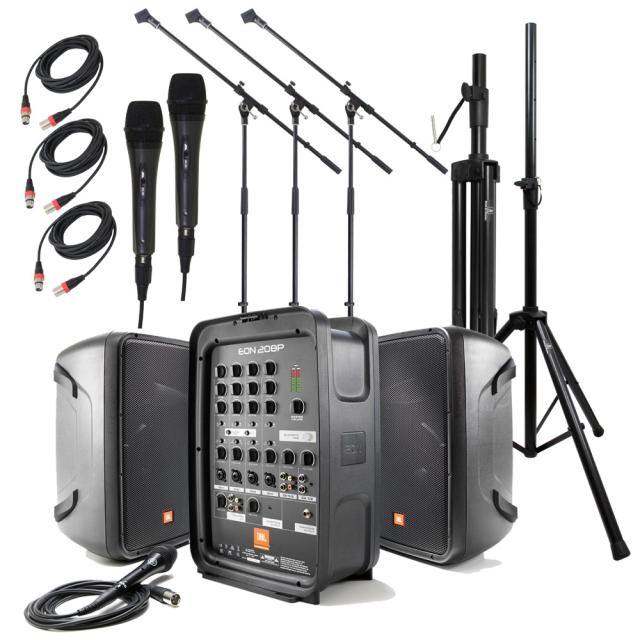 JBL PROFESSIONAL EON208P 簡易PA 10点セット