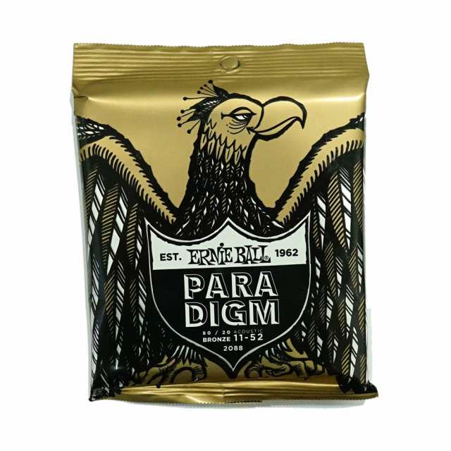 アーニーボール ERNIE BALL 2088 Paradigm 80/20 Bronze 11-52 アコースティックギター弦×6セットの通販は