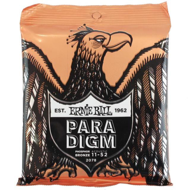 アーニーボール ERNIE BALL 2078 Paradigm Phosphor 11-52 アコースティックギター弦×3セットの通販は