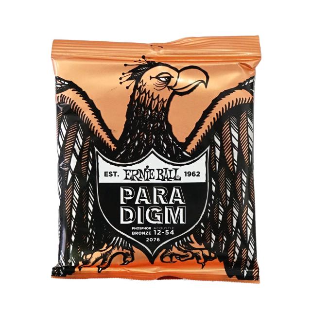 アーニーボール ERNIE BALL 2076 Paradigm Phosphor 12-54 アコースティックギター弦×3セットの通販は