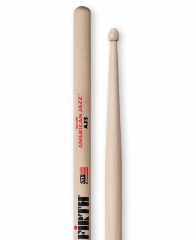 VIC FIRTH VIC-AJ3 ドラムスティック×6セット