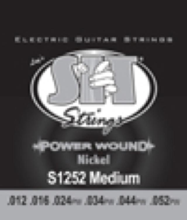 SIT STRINGS S1252 MEDIUM エレキギター弦×6セットの通販は 6,544円