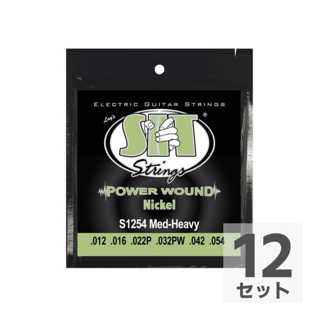 SIT STRINGS S1254 MEDIUM HEAVY エレキギター弦×12セット