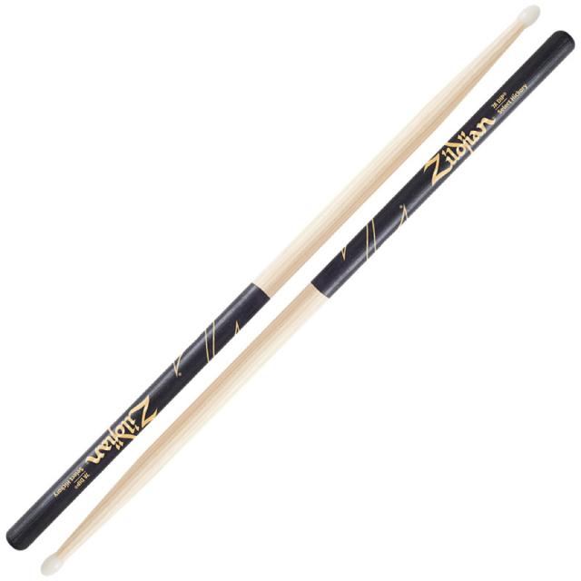 ZILDJIAN LAZLZ7AND Hickory Series 7A NYLON BLACK DIP ドラムスティック×3セット