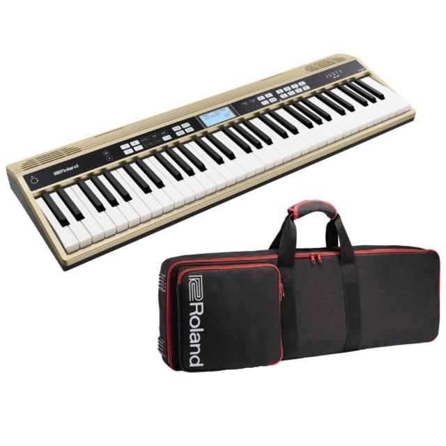 新品本物 Roland Justy Hk 100 ハーモニー リズム練習用キーボード Roland Cb Go61 キーボードソフトケース付きセット 受注発注 Kasam Org