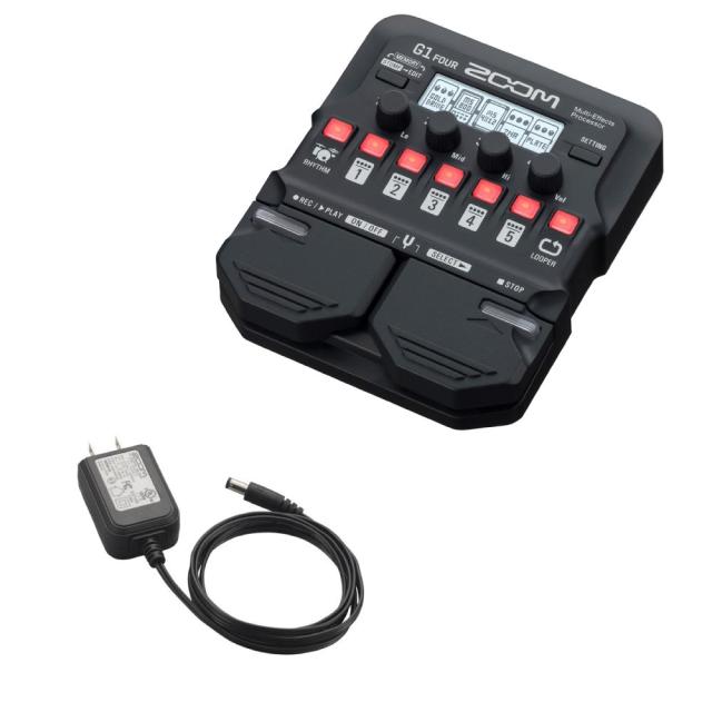 ZOOM G1 FOUR ギターマルチエフェクター 専用アダプター付きセット 11,009円