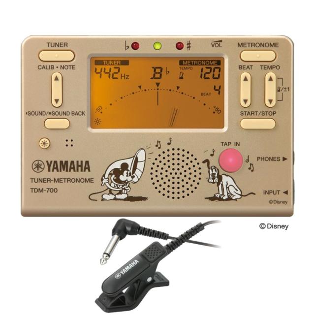 Yamaha Tdm 700dmk ディズニー ミッキーマウス チューナー メトロノーム Tm 30bk チューナーマイク付きセットの通販はau Pay マーケット Chuya Online