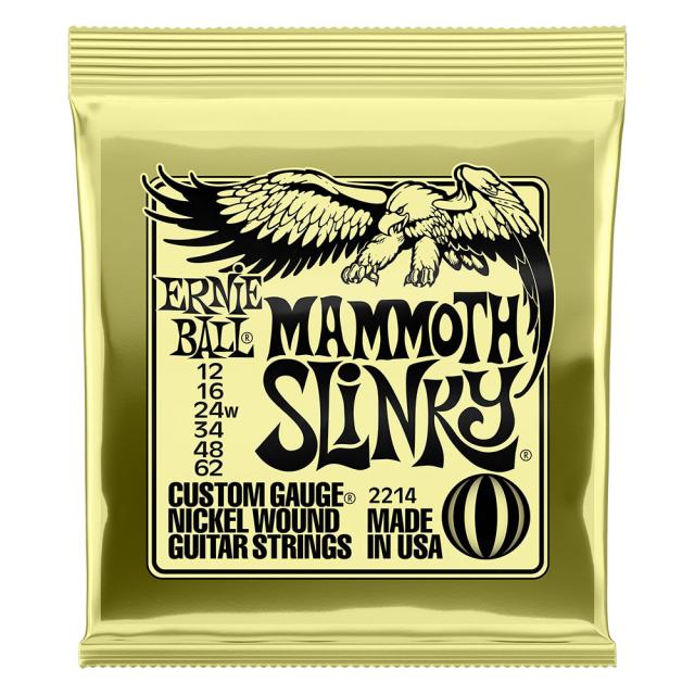 アーニーボール ERNIE BALL 2214 Mammoth Slinky 12-62 エレキギター弦×6セットの通販は 5,865円