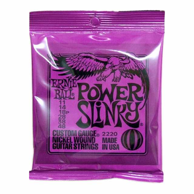 アーニーボール ERNIE BALL 2220/Power Slinky×12SET エレキギター弦