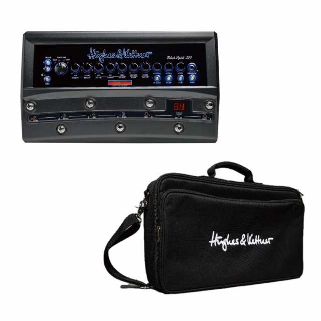 Hughes＆Kettner BLACK SPIRIT 200 Floor フロア型アンプヘッド 専用キャリーバッグ付きセット